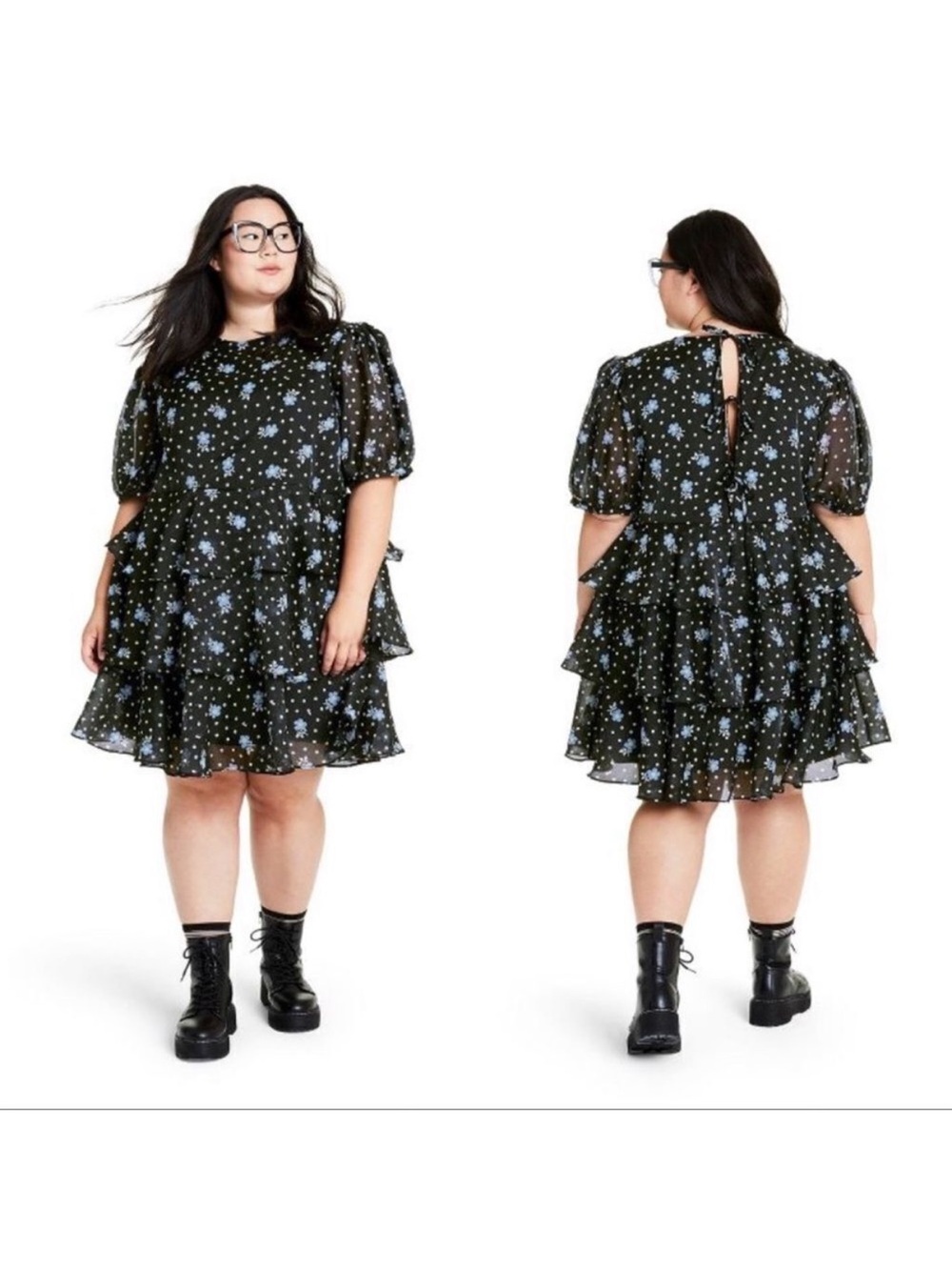 Sandy Liang X Target Floral Print Short Puff Sleeve Tiered
Polka Dot Dress